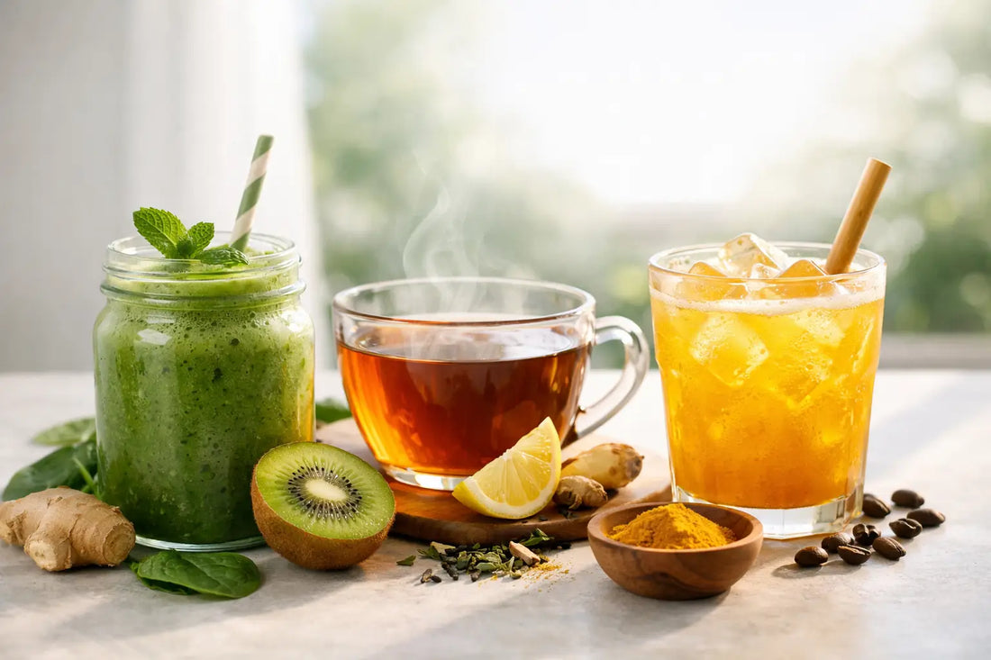 Natural Energy Morning Drinks That Go Further